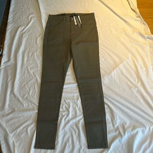 H&M Divided Skinny Jeans 8 Khaki Green